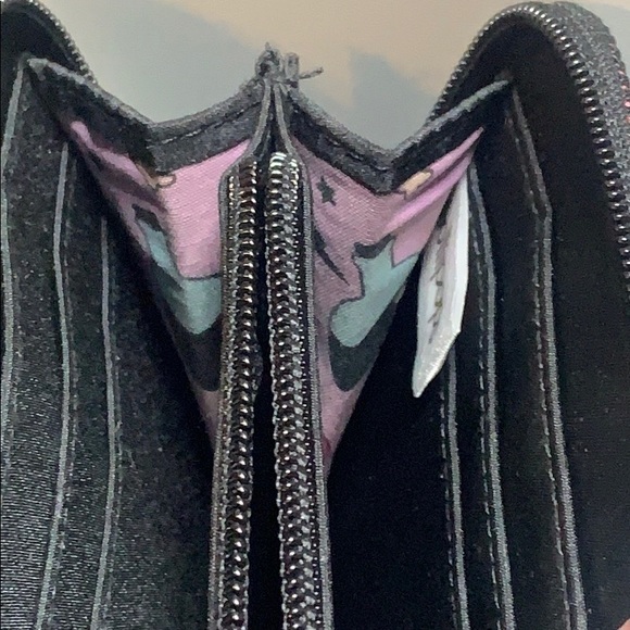 Lollipops red/black sparkly wallet/wristlet EUC - Picture 5 of 7